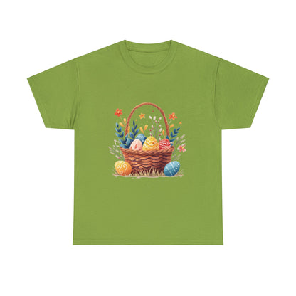 Easter Basket Unisex Heavy Cotton Tee
