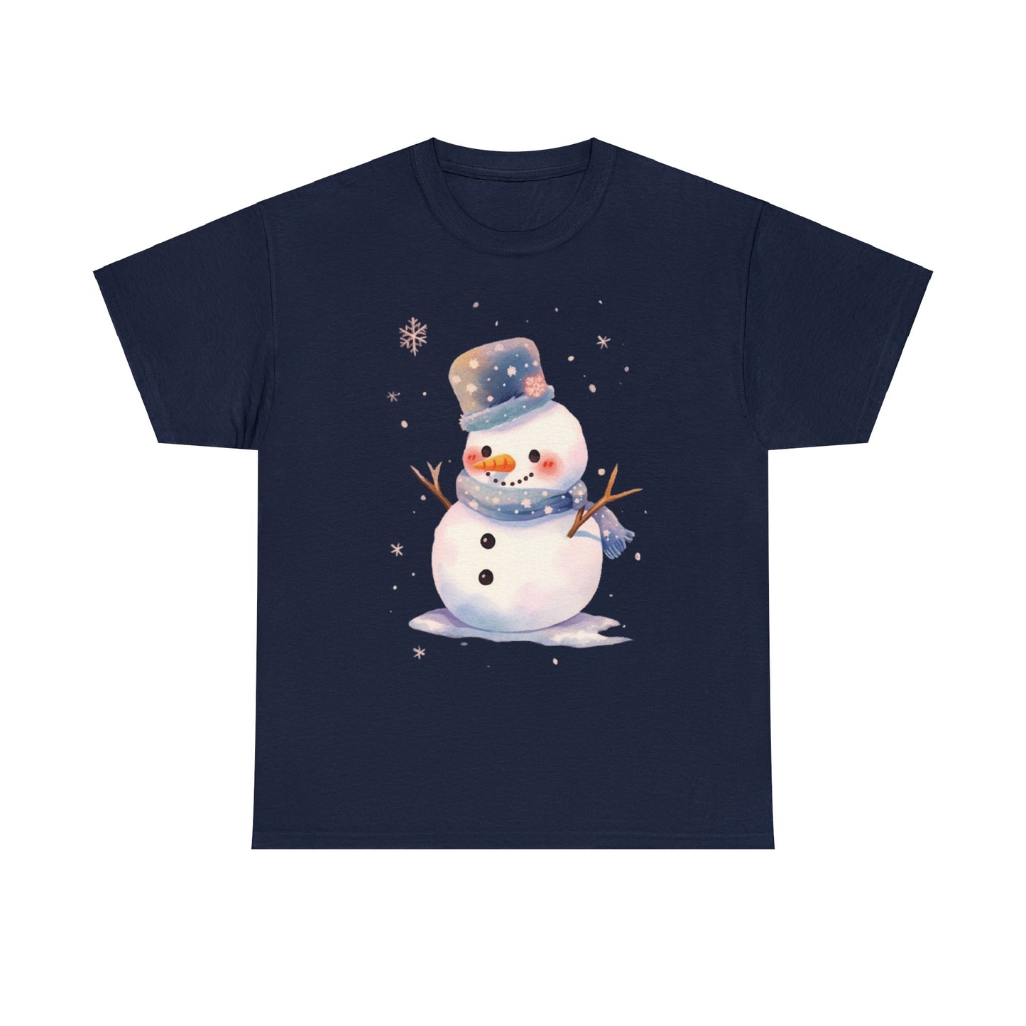 Snowman Unisex Heavy Cotton Tee