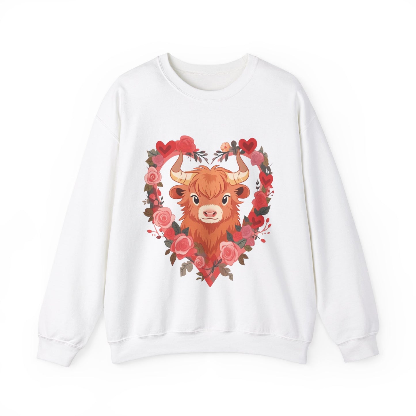 Moo Moo Love Unisex Heavy Blend™ Crewneck Sweatshirt