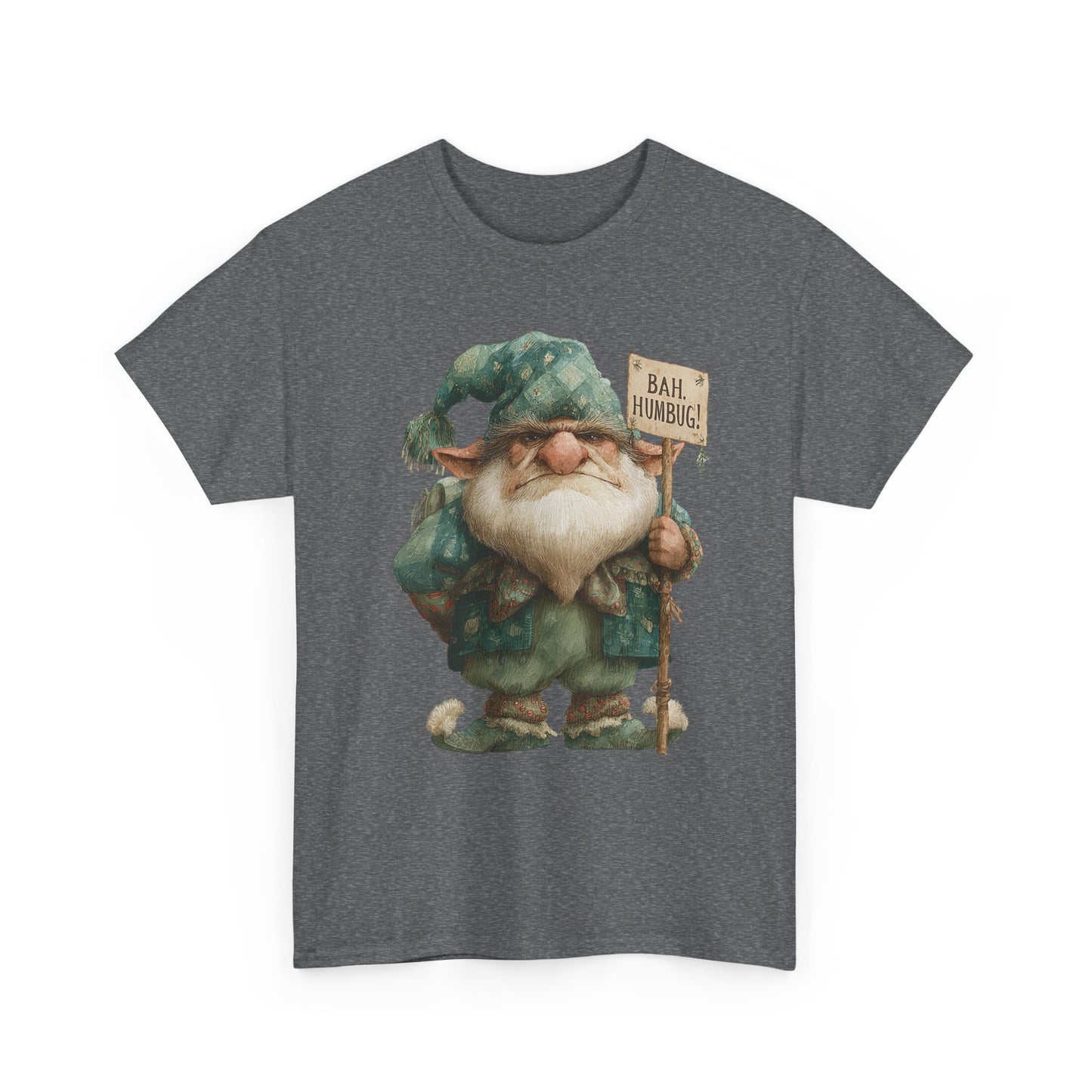 Grumpy Elf Unisex Heavy Cotton Tee
