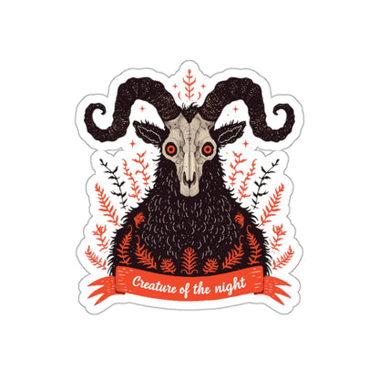 Creature of the Night Die-Cut Stickers