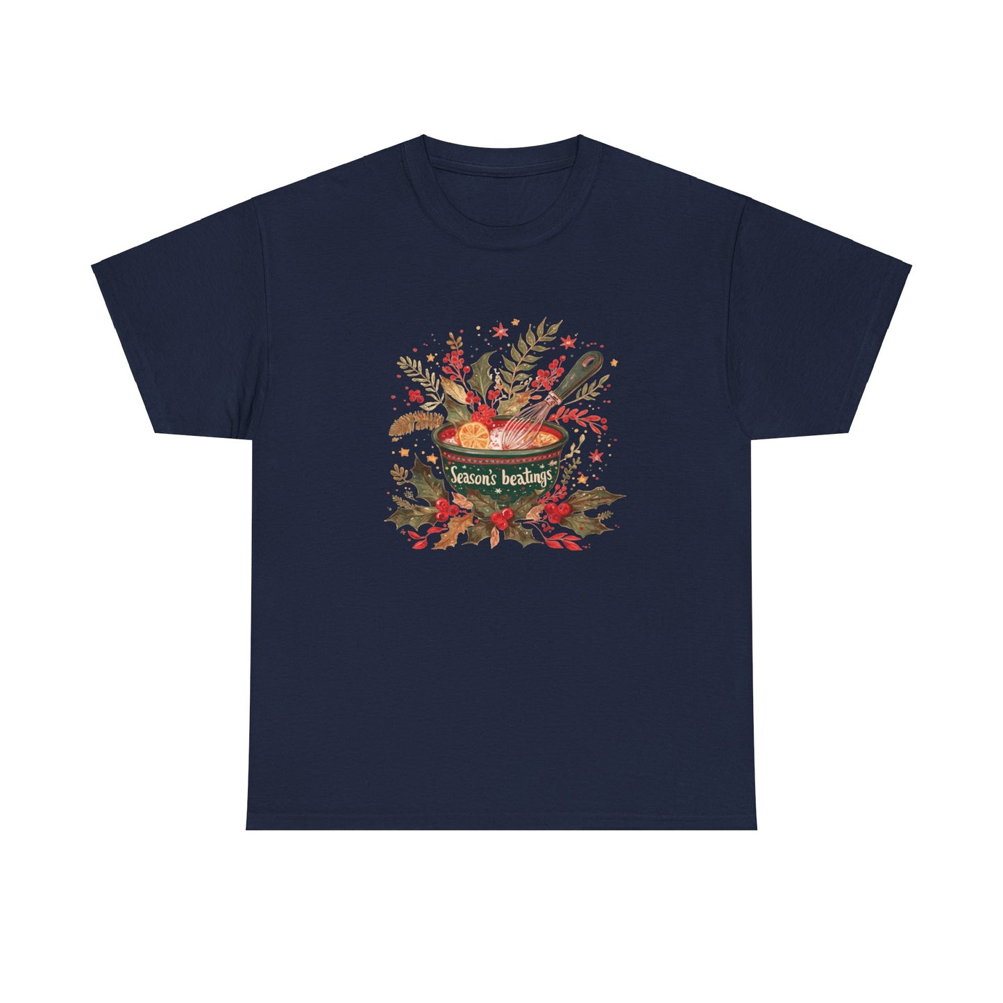 Season's Beatings (Baking) Unisex Heavy Cotton Tee