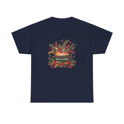 Season's Beatings (Baking) Unisex Heavy Cotton Tee