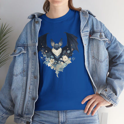Midnight Bat Unisex Heavy Cotton Tee
