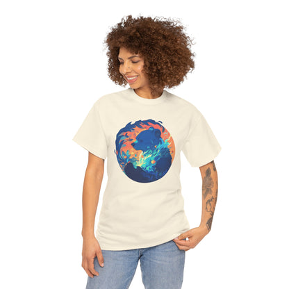 Elemental Bear Unisex Heavy Cotton Tee