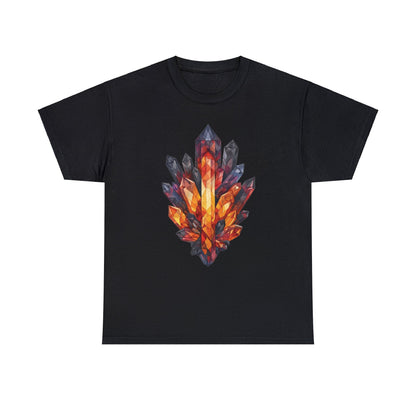 Volcanic Crystal Cluster Unisex Heavy Cotton Tee