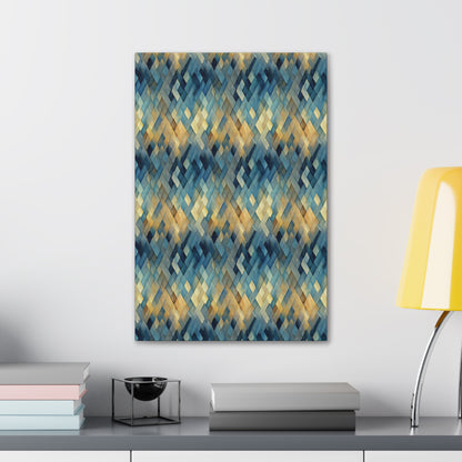 Basket Weave Canvas Gallery Wrap