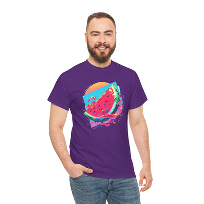 Summer Watermelon Unisex Heavy Cotton Tee