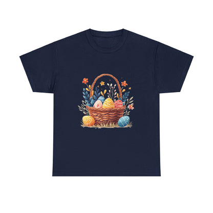 Easter Basket Unisex Heavy Cotton Tee