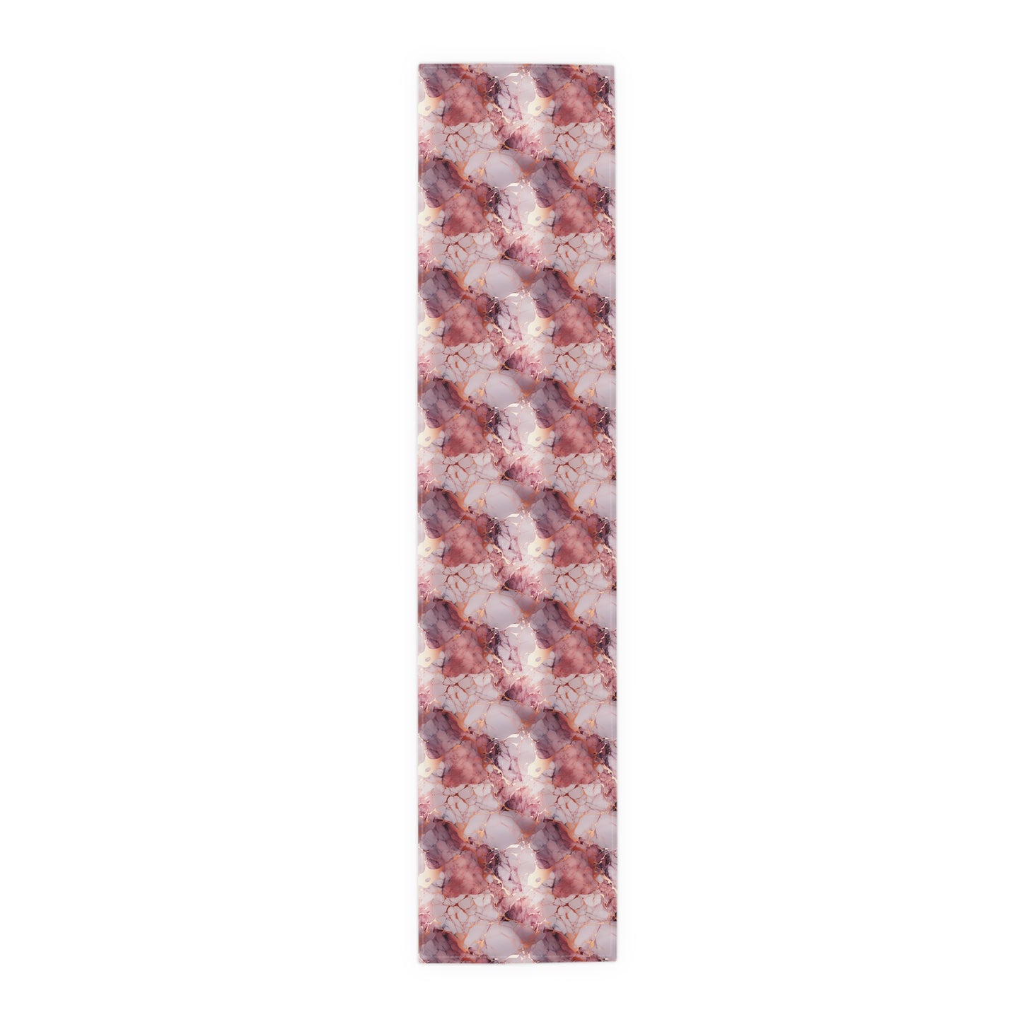 Rose Gold Marble Table Runner (Cotton, Poly)