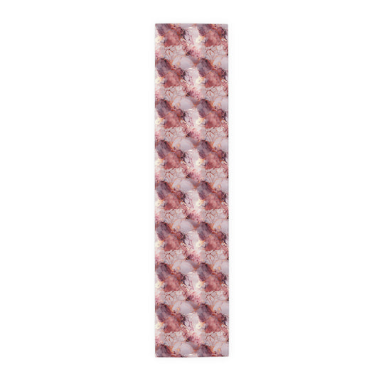 Rose Gold Marble Table Runner (Cotton, Poly)