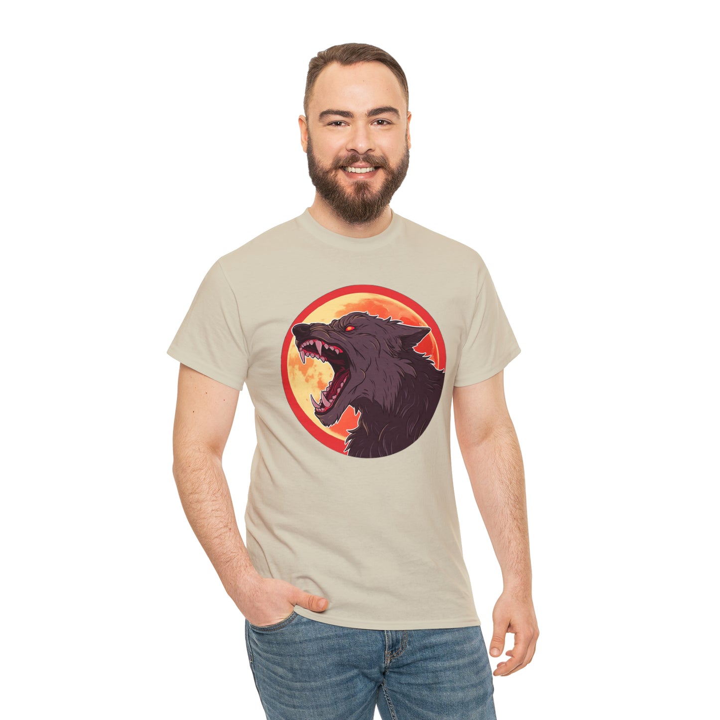 Werewolf Unisex Heavy Cotton Tee