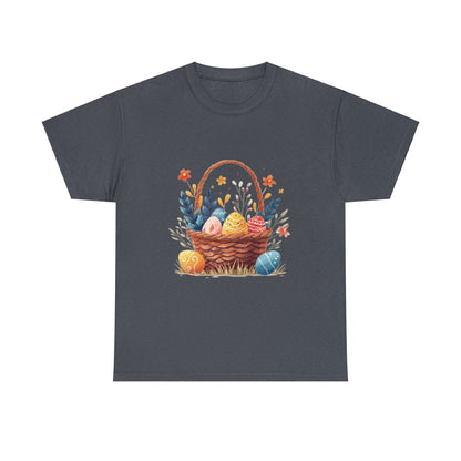 Easter Basket Unisex Heavy Cotton Tee
