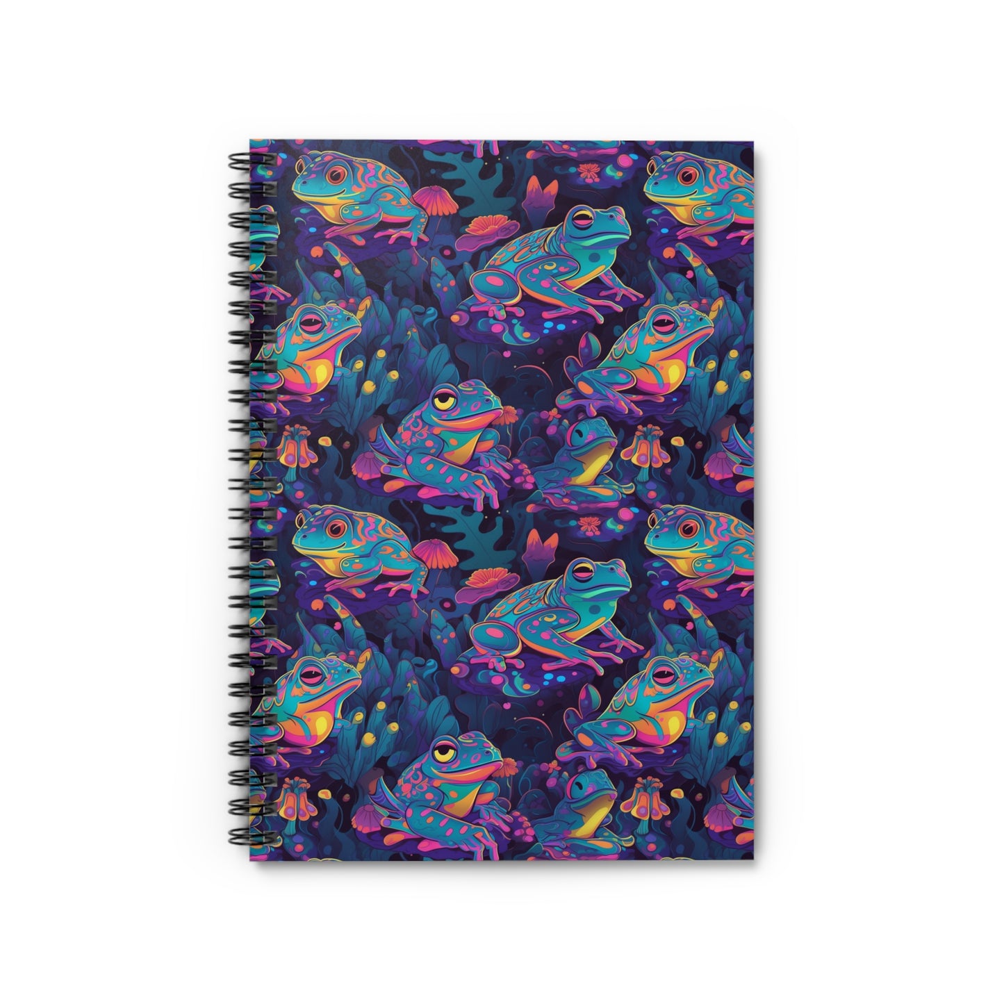 Funky Frogs Spiral Notebook - Ruled Line
