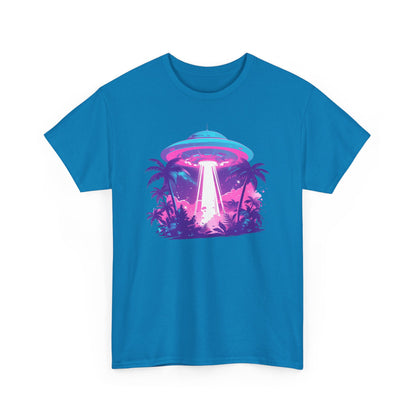 Tropical UFO Unisex Heavy Cotton Tee