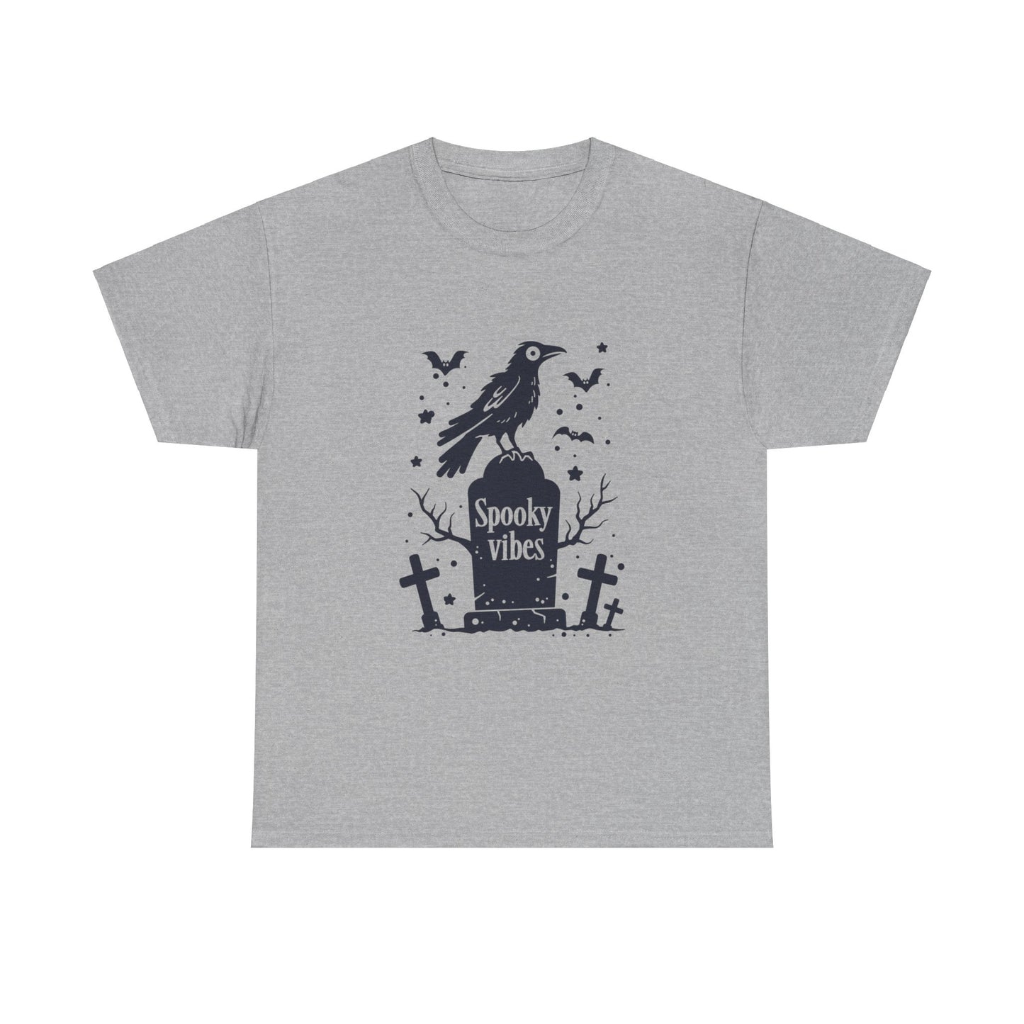 Spooky Vibes Unisex Heavy Cotton Tee