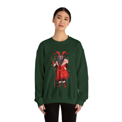 Merry Krampus Unisex Heavy Blend™ Crewneck Sweatshirt