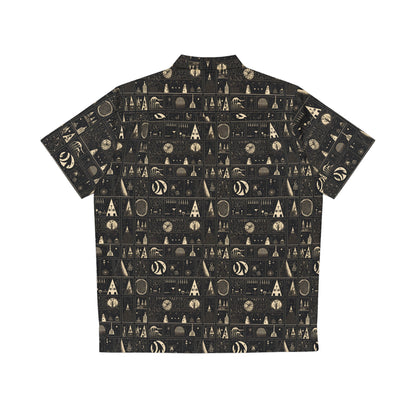 Cursed Sigils Men's Hawaiian Shirt (AOP)