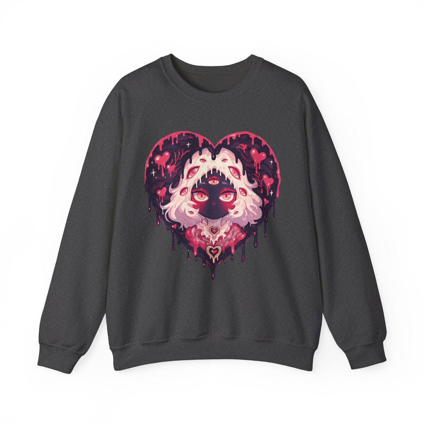 Melty Heart Unisex Heavy Blend™ Crewneck Sweatshirt