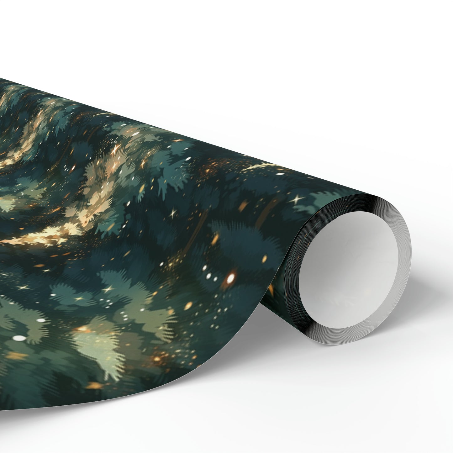 Twinkling Trees Wrapping Papers