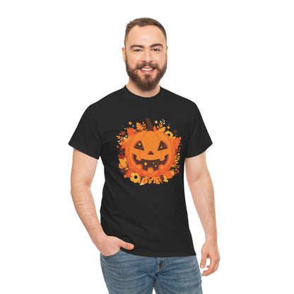 Jack-O-Lantern Unisex Heavy Cotton Tee
