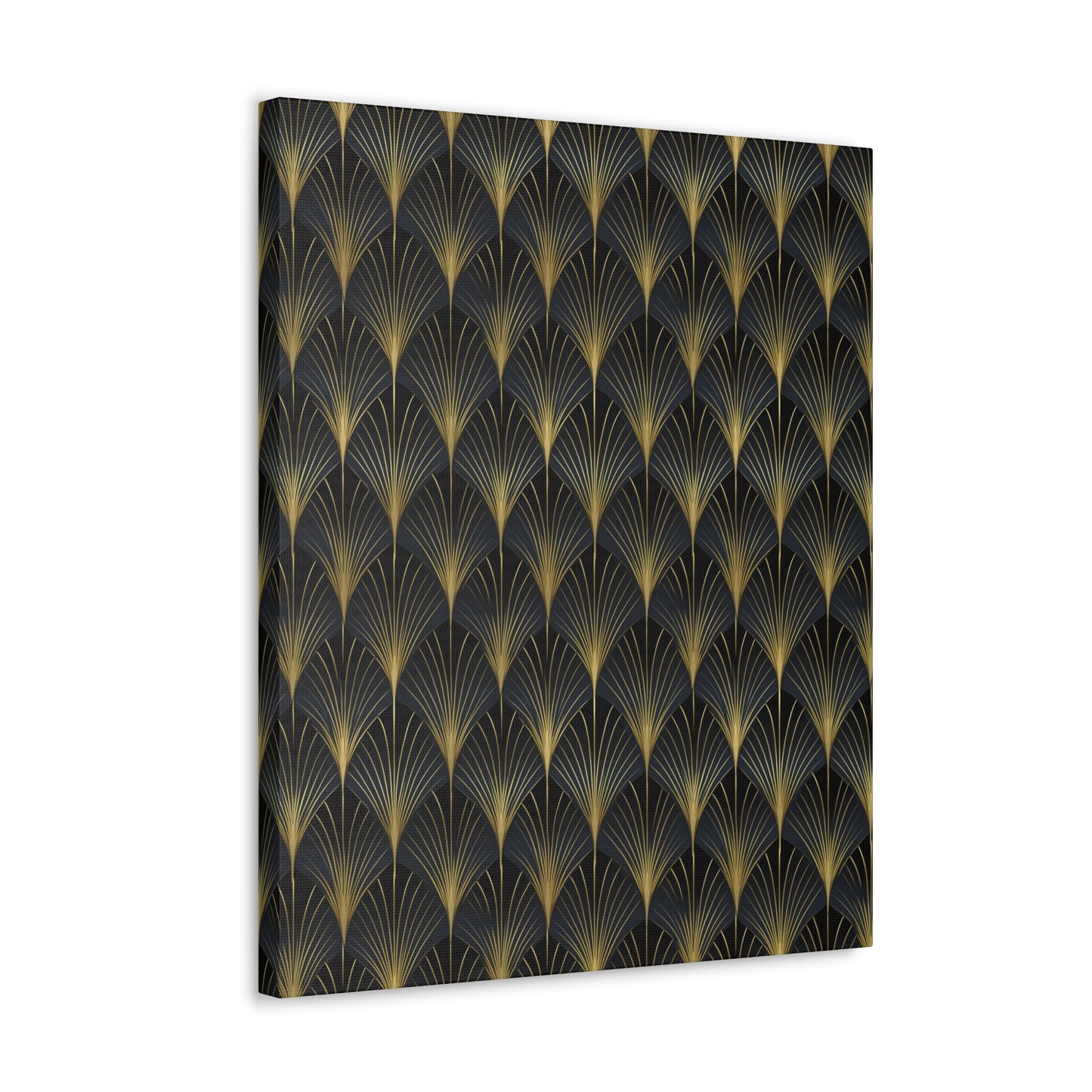 Art Deco Fans Canvas Gallery Wrap
