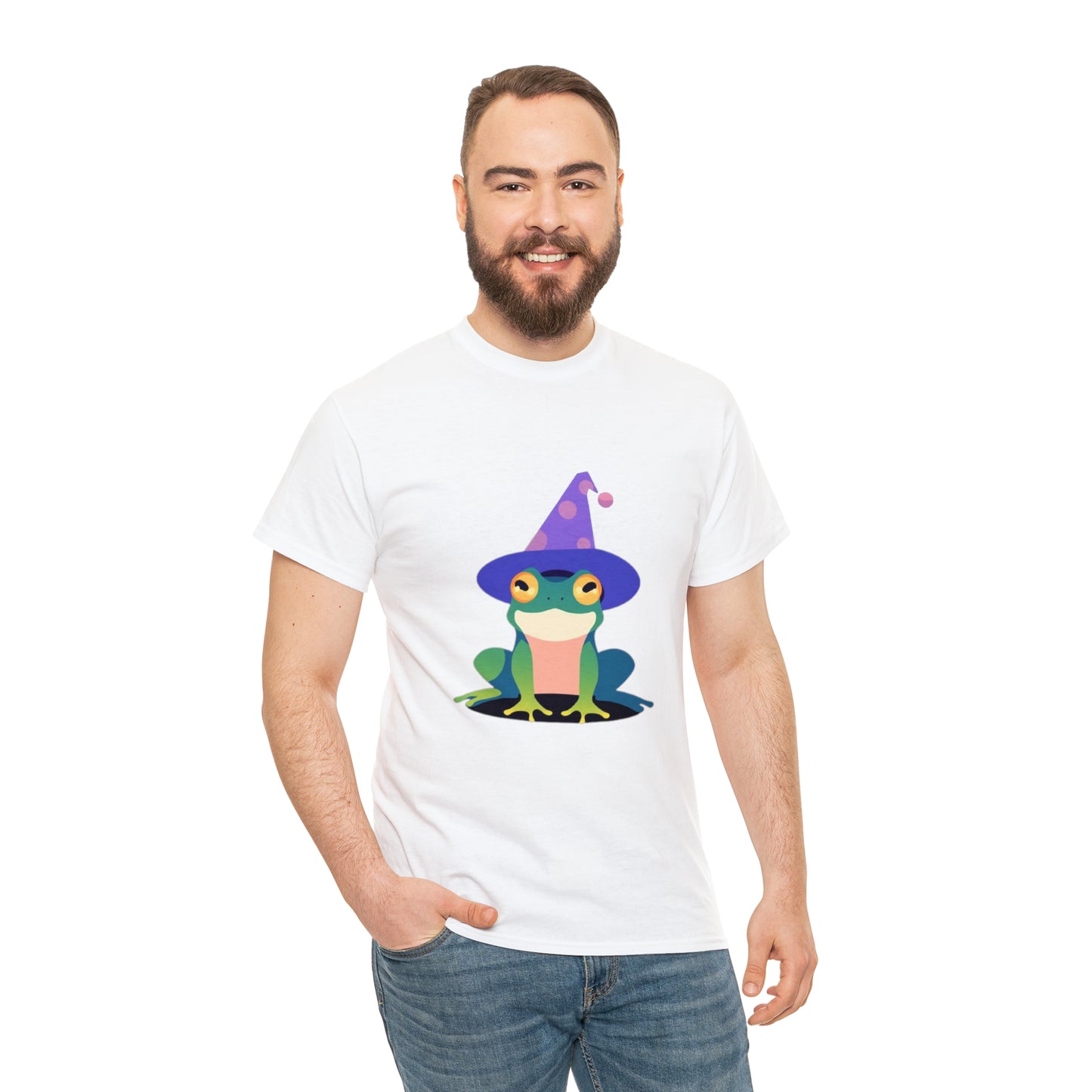 Wizard Frog Unisex Heavy Cotton Tee