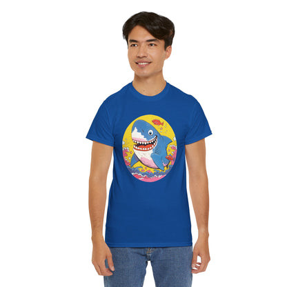 Shark Unisex Heavy Cotton Tee