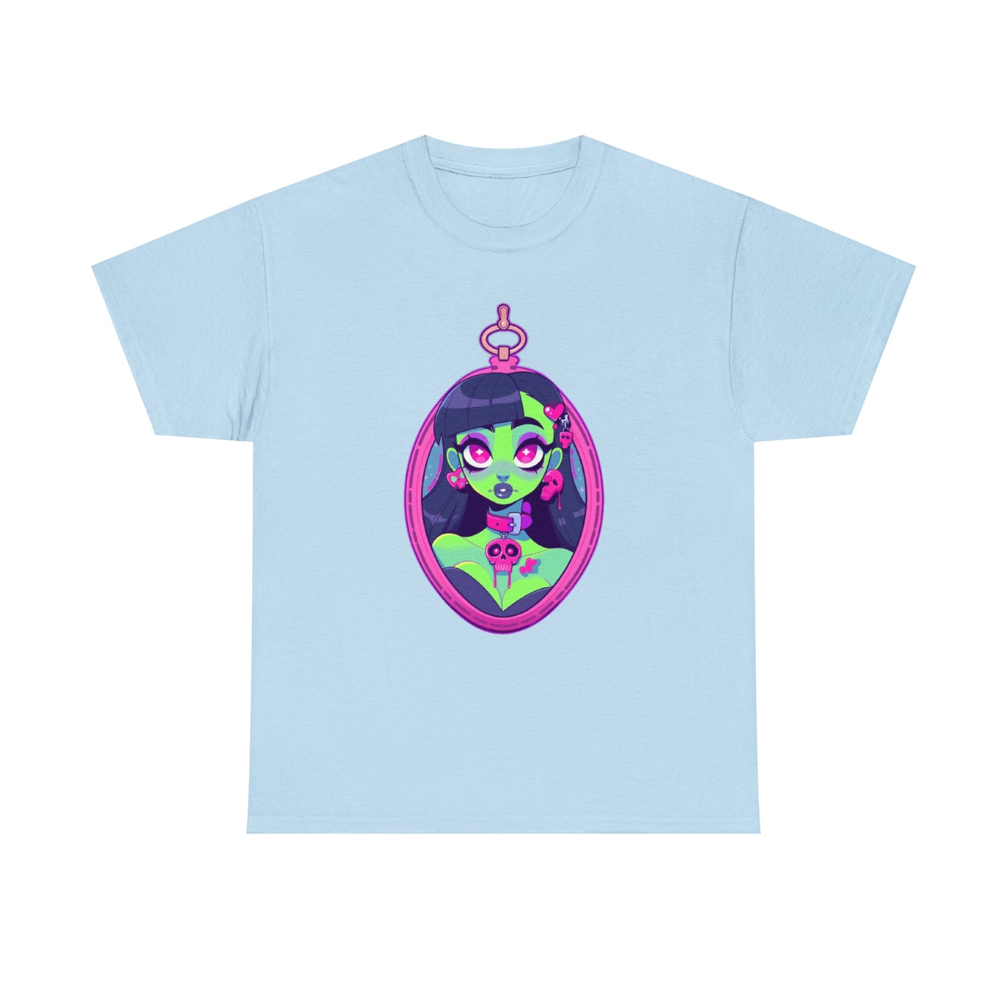 Zombie Locket Unisex Heavy Cotton Tee