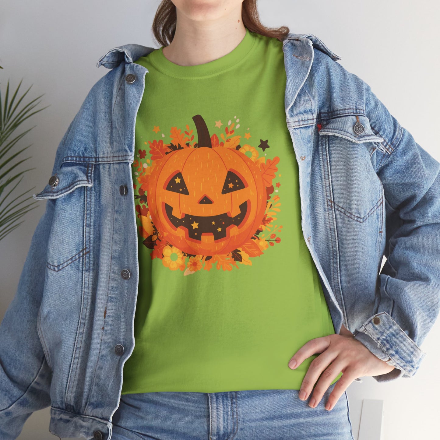 Jack-O-Lantern Unisex Heavy Cotton Tee