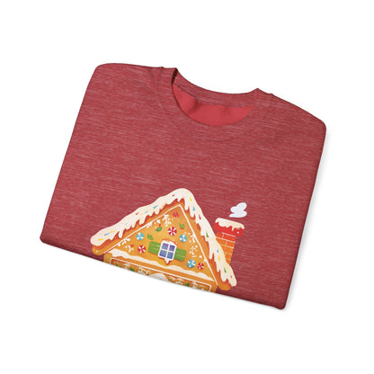 Gingerbread House Unisex Heavy Blend™ Crewneck Sweatshirt