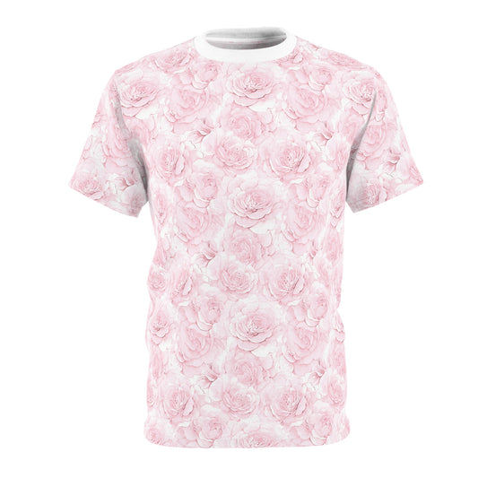 Romantic Roses Unisex Cut & Sew Tee (AOP)