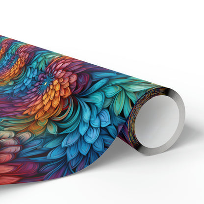 Rainbow Whirls Wrapping Papers