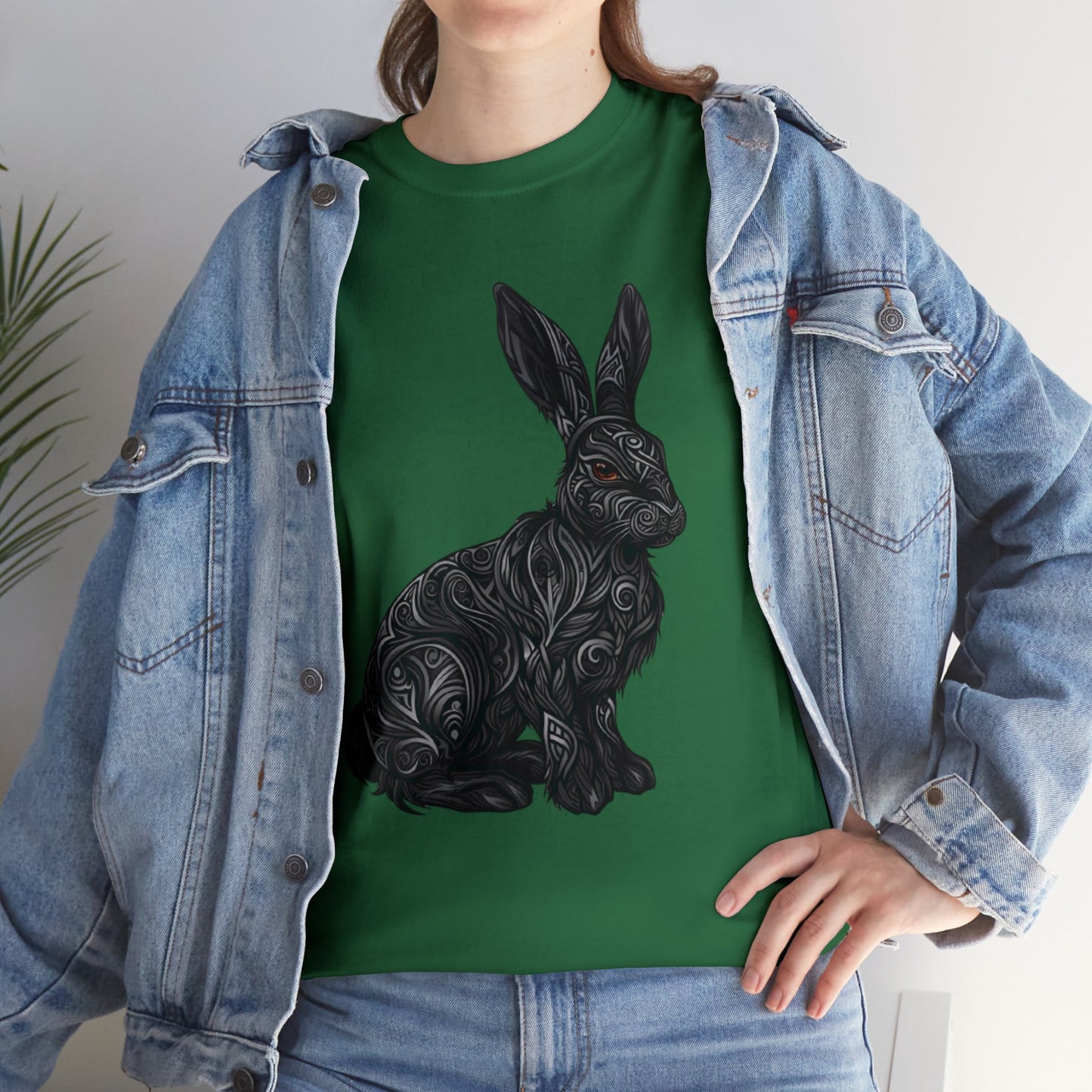 Rabbit Púca Unisex Heavy Cotton Tee