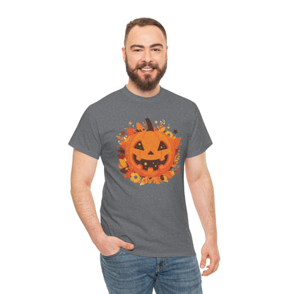 Jack-O-Lantern Unisex Heavy Cotton Tee
