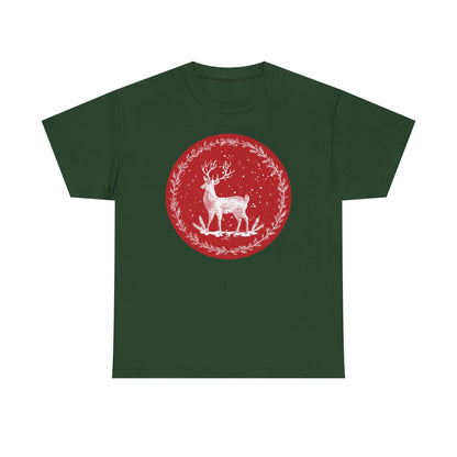 Rustic Deer Unisex Heavy Cotton Tee