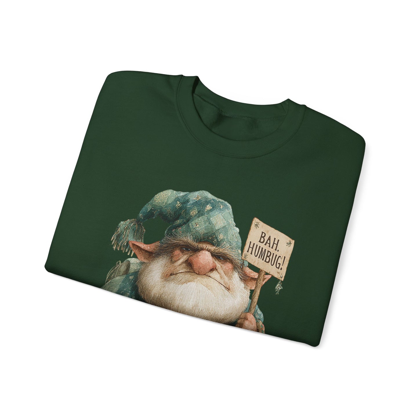 Grumpy Elf Unisex Heavy Blend™ Crewneck Sweatshirt