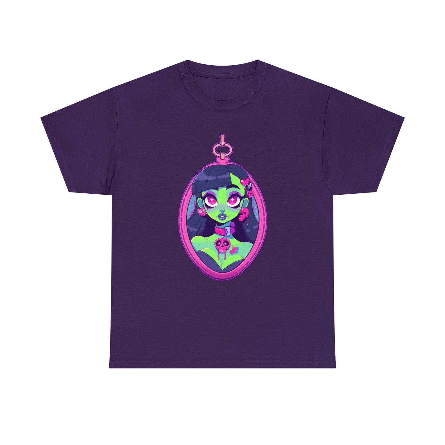 Zombie Locket Unisex Heavy Cotton Tee