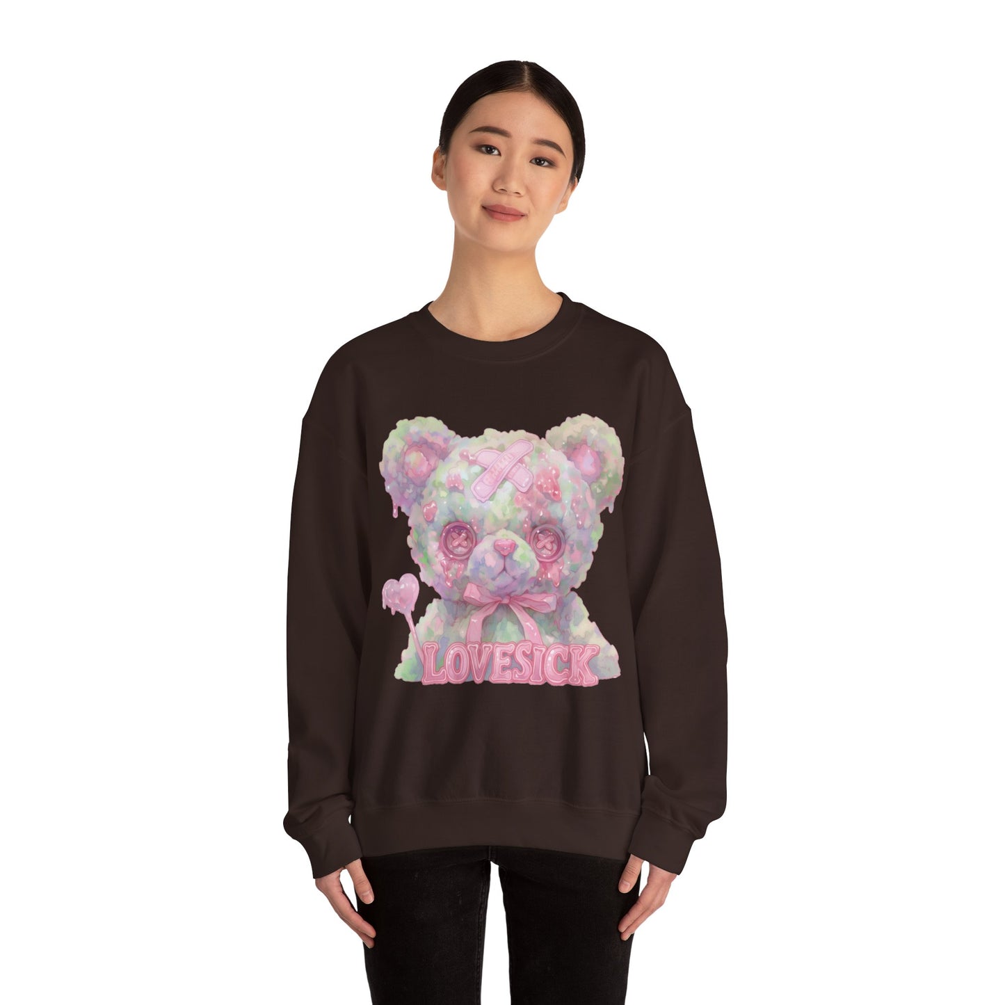 Lovesick Bear Unisex Heavy Blend™ Crewneck Sweatshirt