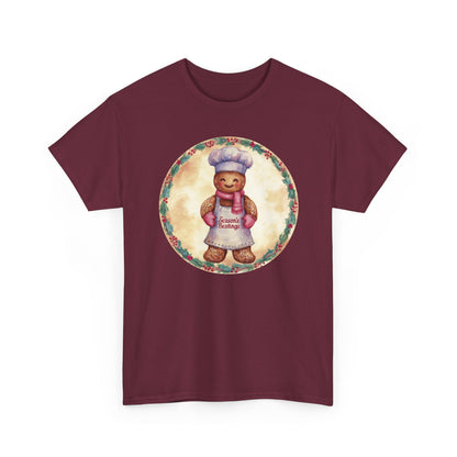 Gingerbread Baker Unisex Heavy Cotton Tee