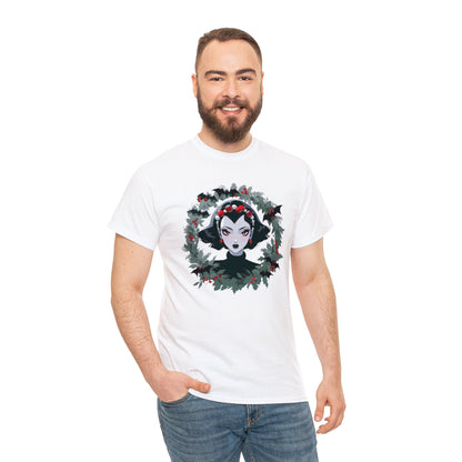 Vampire Wreath Unisex Heavy Cotton Tee