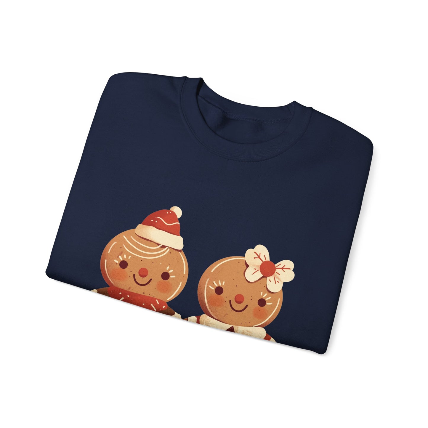 Gingerbread Couple Unisex Heavy Blend™ Crewneck Sweatshirt