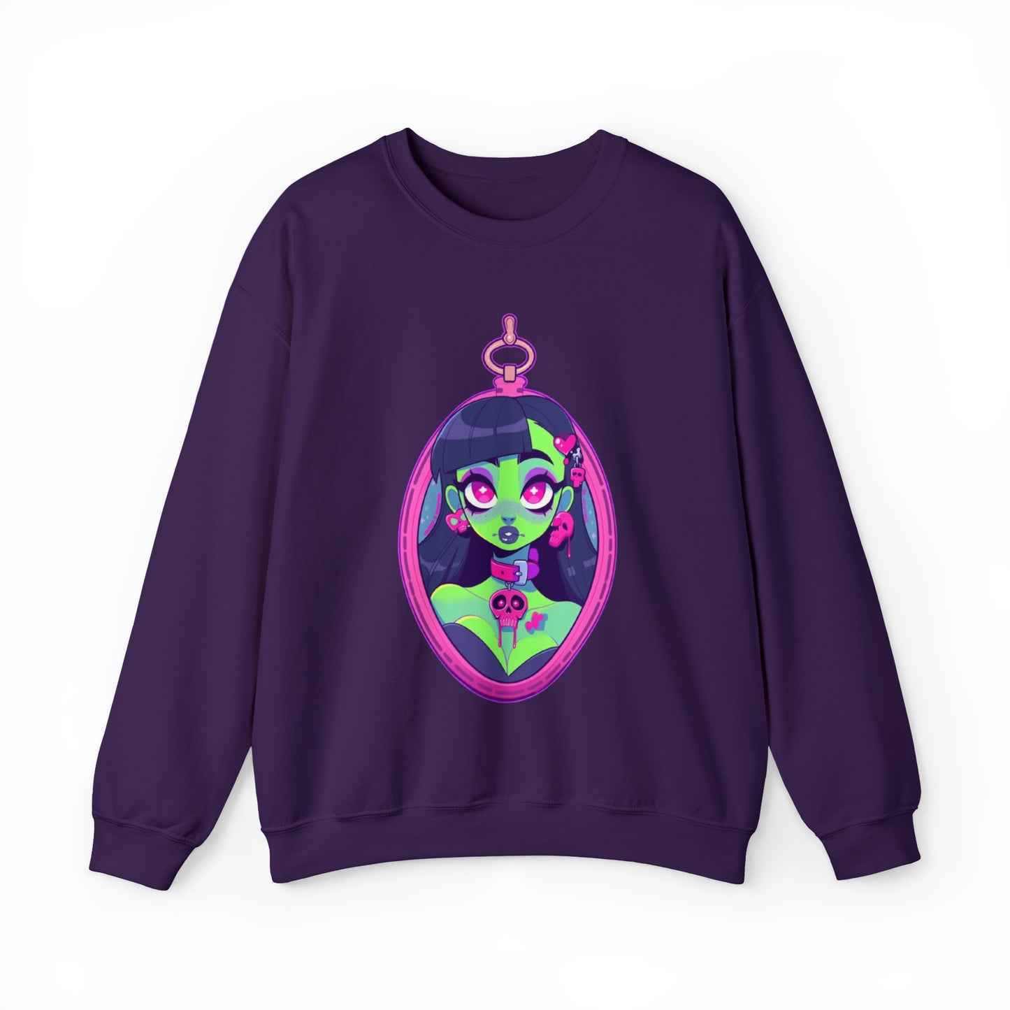 Zombie Locket Unisex Heavy Blend™ Crewneck Sweatshirt