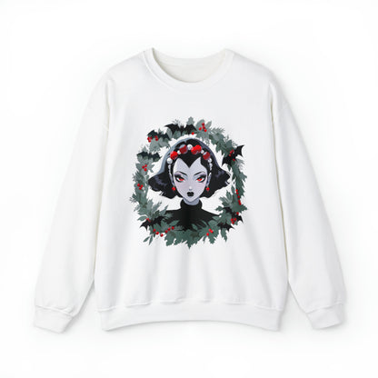 Vampire Wreath Unisex Heavy Blend™ Crewneck Sweatshirt