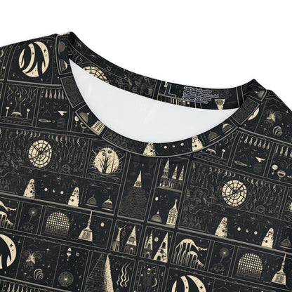 Cursed Sigils Women's Short Sleeve Shirt (AOP)