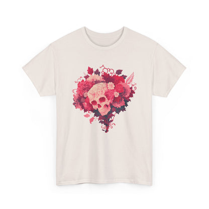 Skull Bouquet Unisex Heavy Cotton Tee