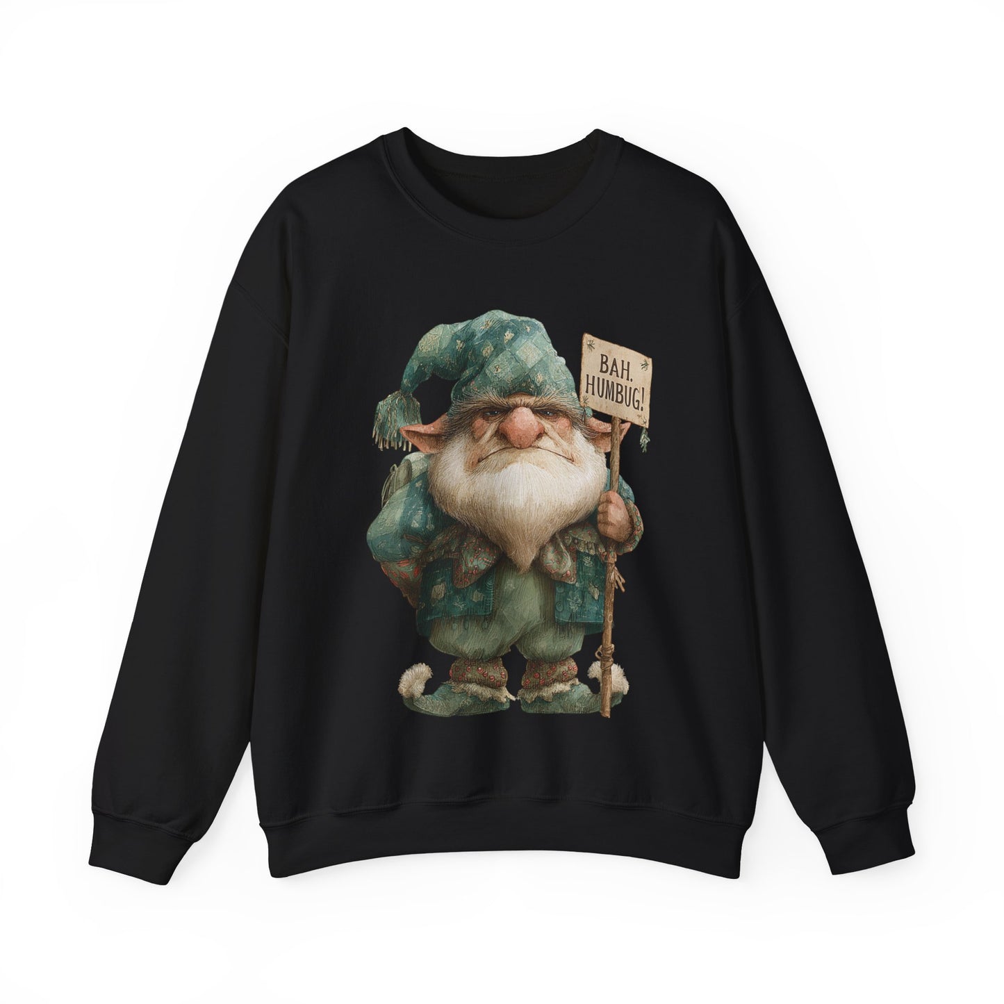 Grumpy Elf Unisex Heavy Blend™ Crewneck Sweatshirt