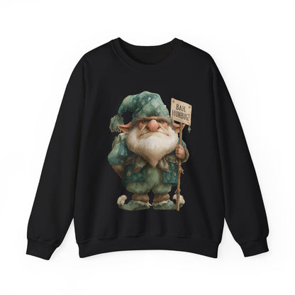 Grumpy Elf Unisex Heavy Blend™ Crewneck Sweatshirt