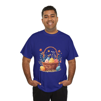 Easter Basket Unisex Heavy Cotton Tee