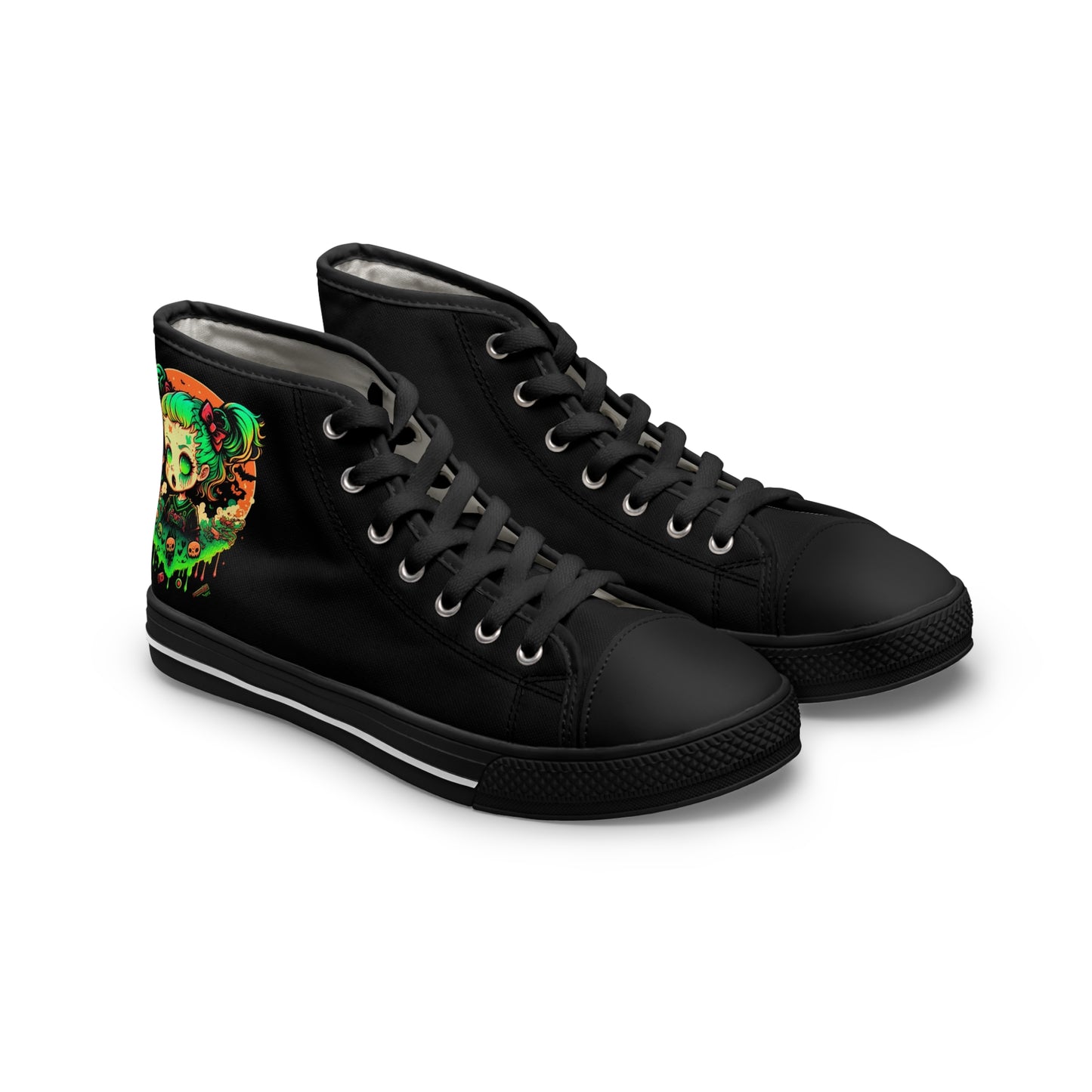 Harvest Moon Zombie Women's High Top Sneakers